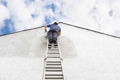 Peinture extérieure à Trelins — façades et ravalement